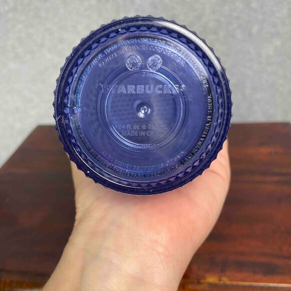 STARBUCKS DISNEY 50th Celebration Blue Iridescent 24oz Tumbler - Picture 5 of 7